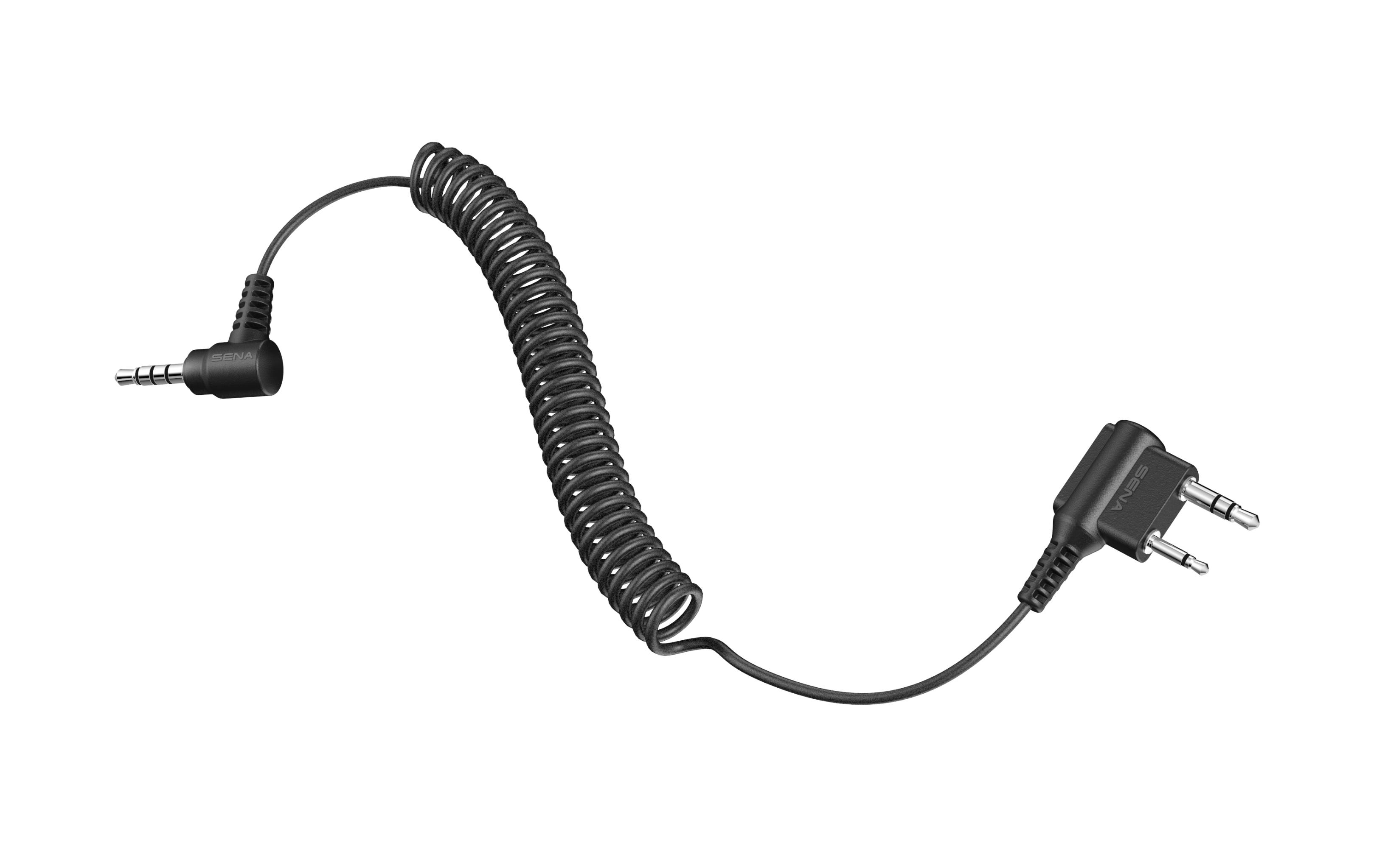 Sena - Tufftalk 2-way Radio Cable Kenwood Twin-pin Connection - TUFFTALK-A0110