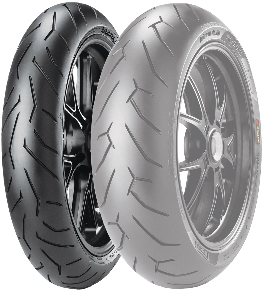 Pirelli - Tire Diablo Rosso 2 Front 110/70r17 54w Radial - 2069900