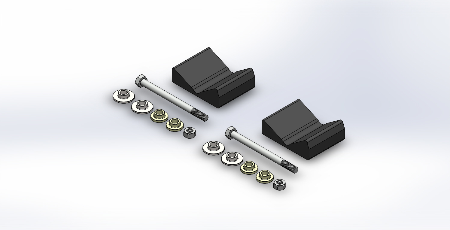 Slydog - Pr /sly Dog Mount Kit S-d Zx/ Rv/ Xp/ Xs/ Xm10mm - MKTBRP002