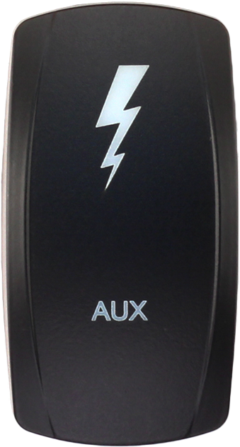 Xtc Power Products - Dash Switch Rocker Face Aux Lights - SW00-00135038