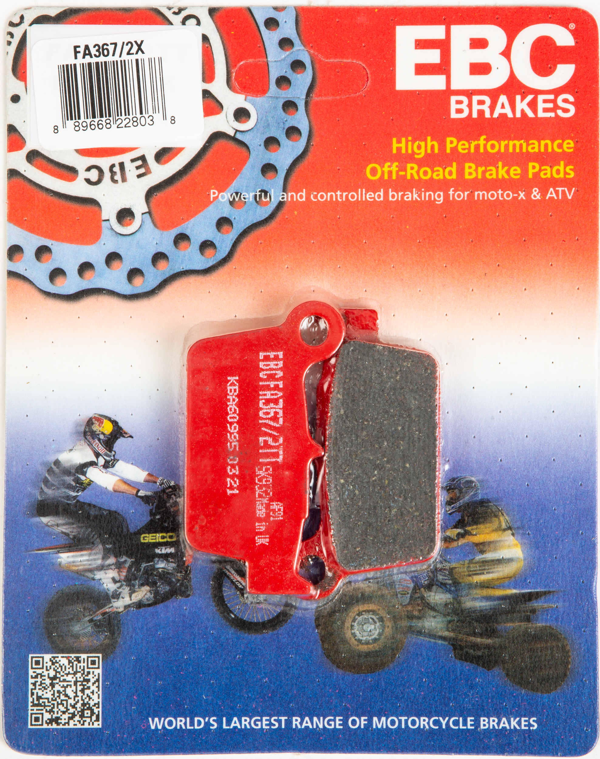 Ebc - Brake Pads - FA367/2X