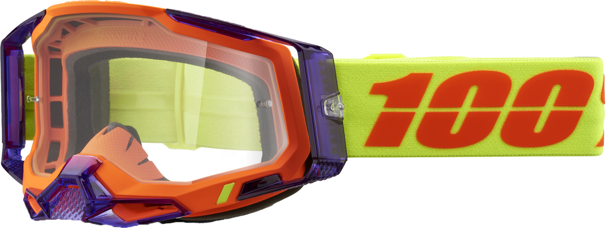 100% - Racecraft 2 Goggle Panam Clear Lens - 50009-00021