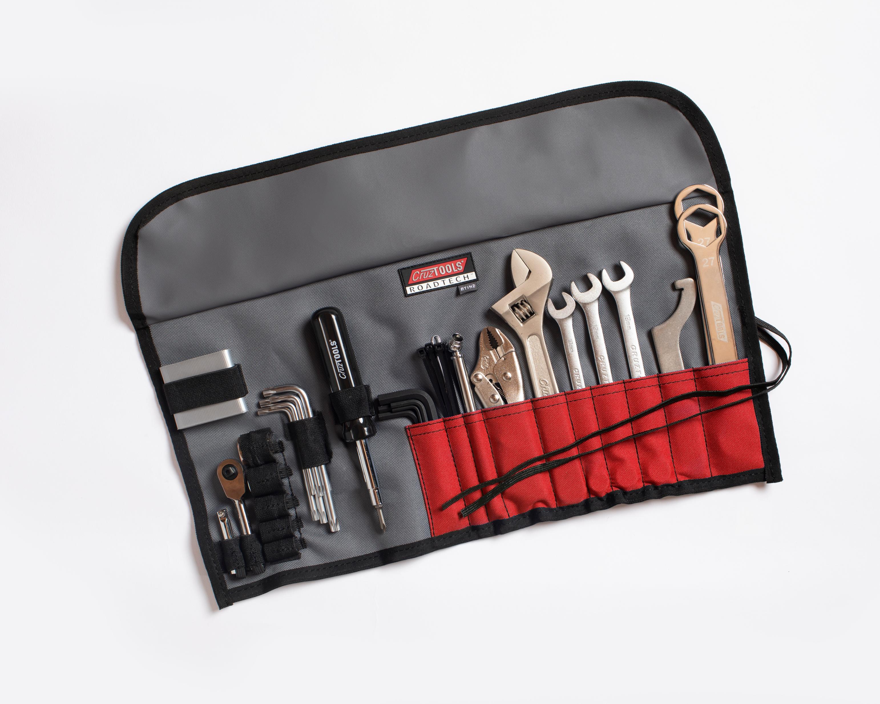 Cruz Tools - Roadtech In2 Travel Tool Kit For Indian - RTIN2