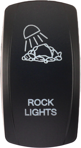 Xtc Power Products - Dash Switch Rocker Face Rock Lights - SW00-00108018