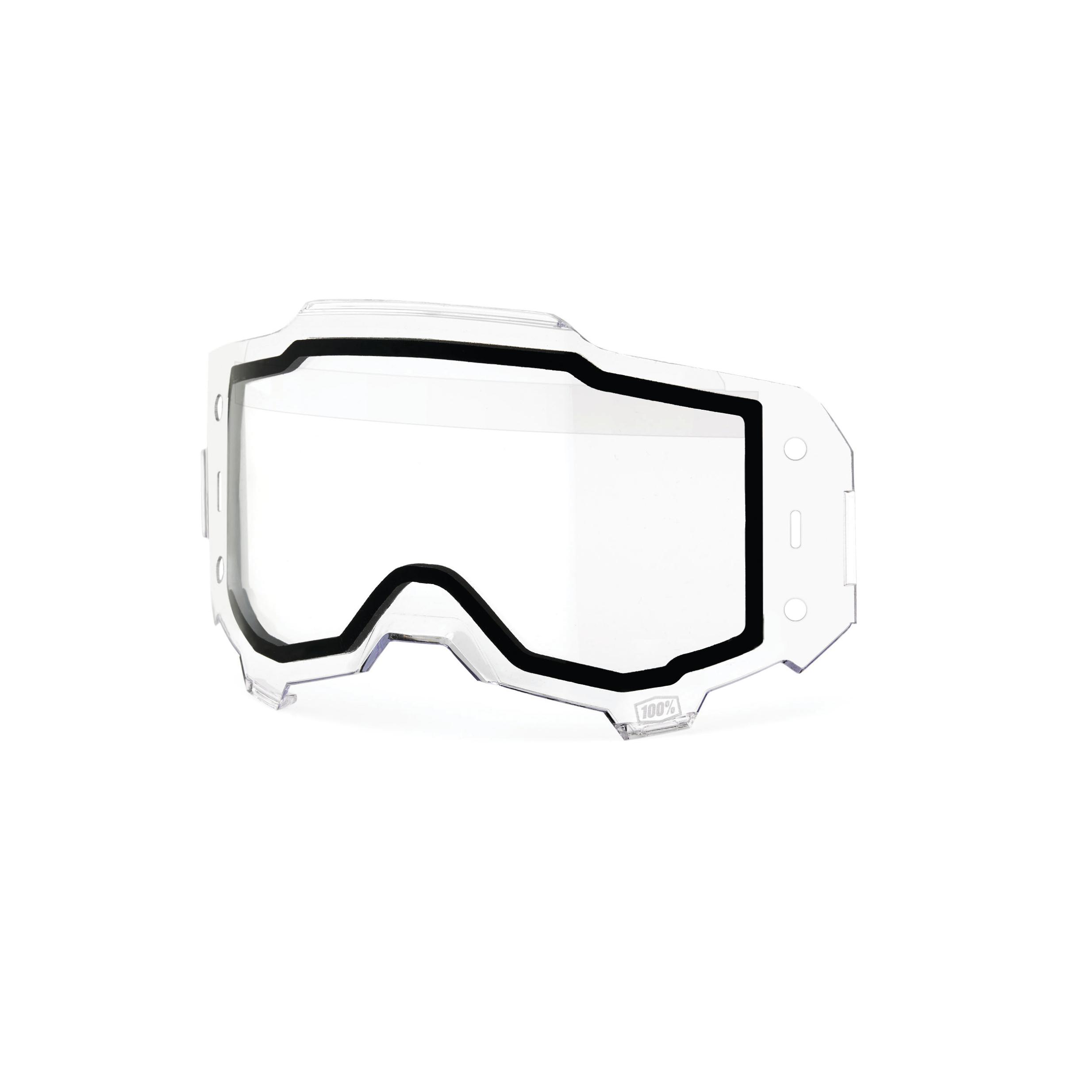 100% - Armega Forecast Replacement Dual Pane Clear Lens - 59064-00001