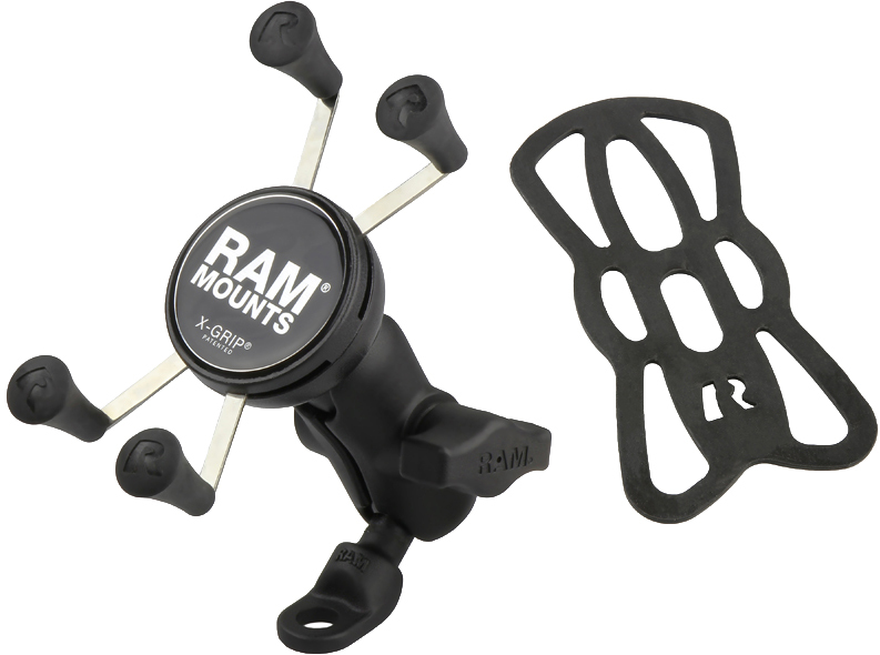 Ram - X-grip Phone Mount W/9mm Angled Bolt Head Adapter - RAM-B-272-A-UN7