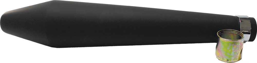 Emgo - 19" Shorty Hooligan Muffler Black - 80-84033