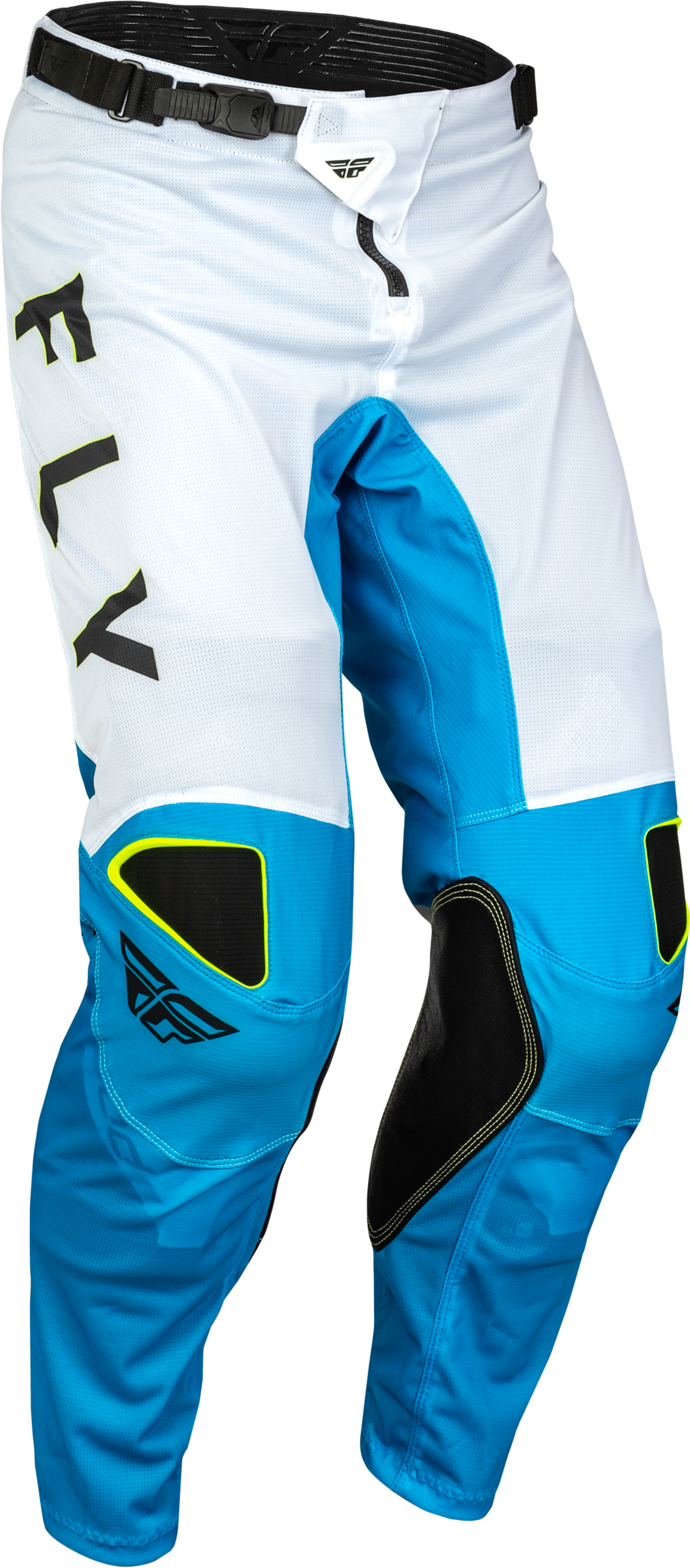 Fly Racing - Kinetic Mesh Kore Pants Hi-vis/teal/grey Sz 40