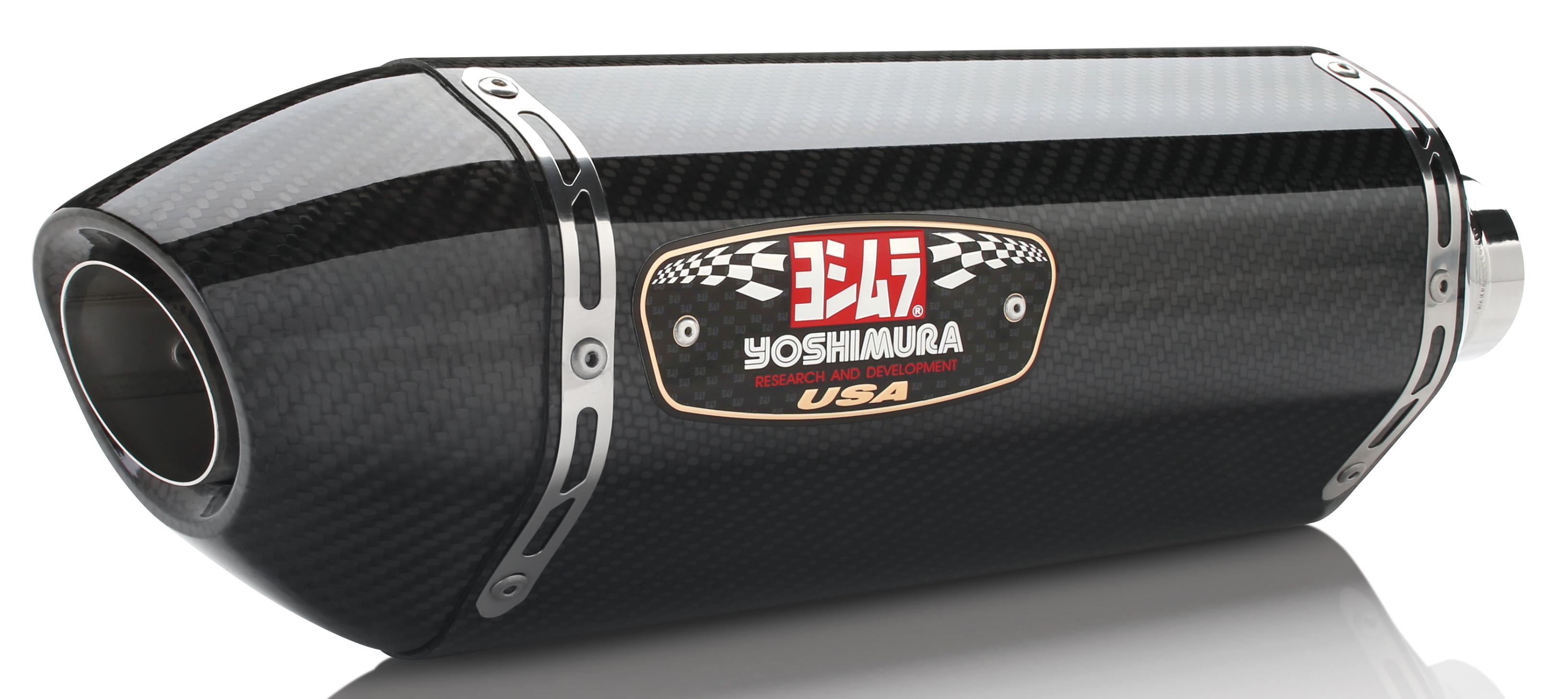 Yoshimura - Exhaust Signature R-77 Slip-on Ss-cf-cf - 11600E0220