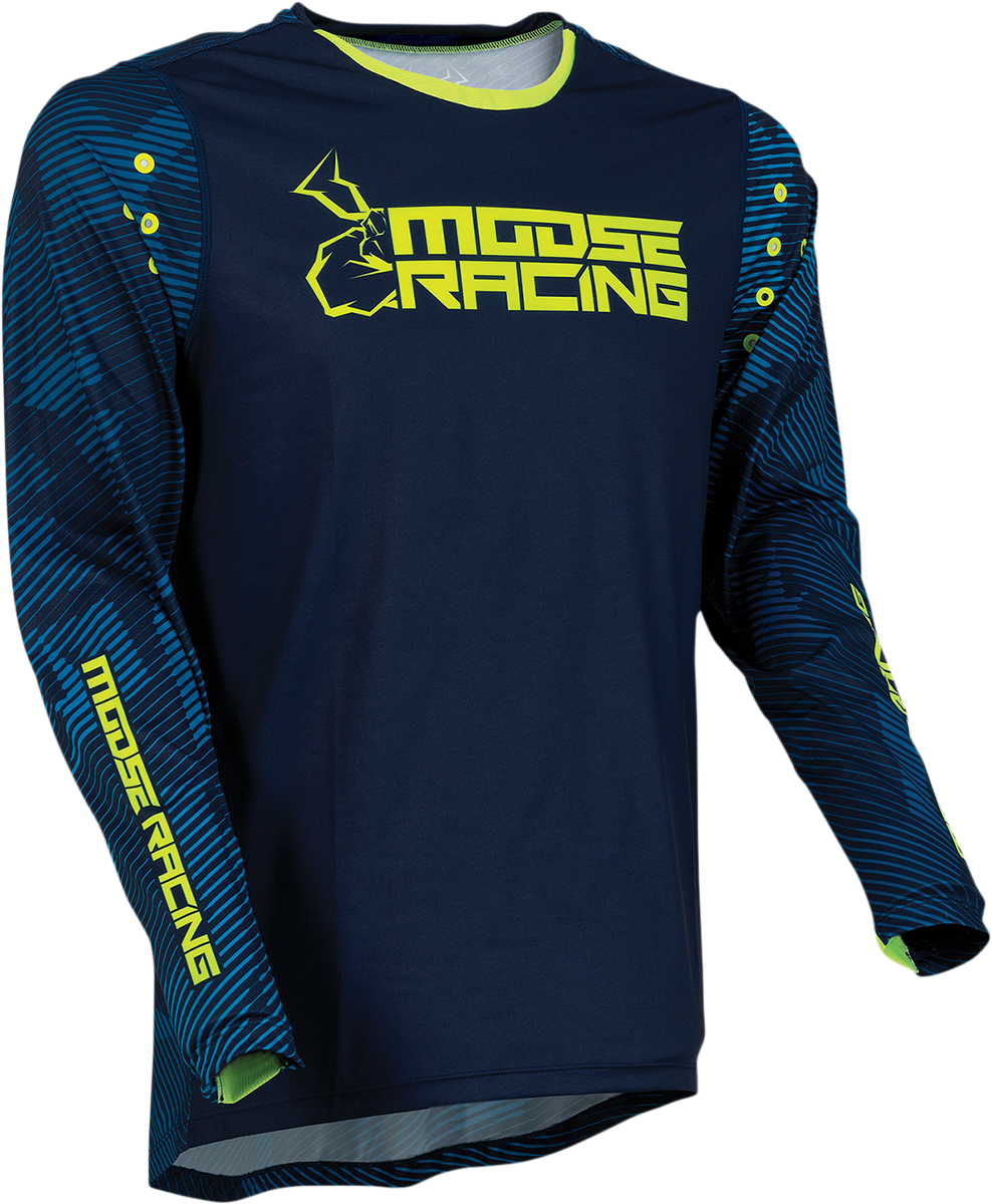 MOOSE RACING SOFT-GOODS - JERSEY AGROID NV/HV XL