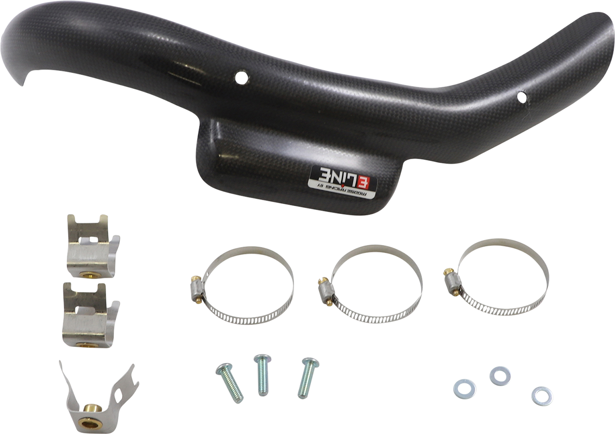 MOOSE RACING HARD-PARTS - GUARD PIPE CARB SHER 300