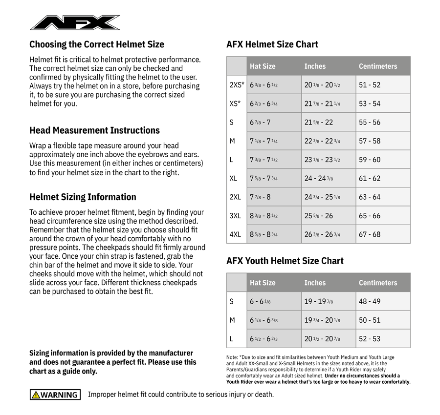 AFX - HELMET FX111DS MAT-BLK SM