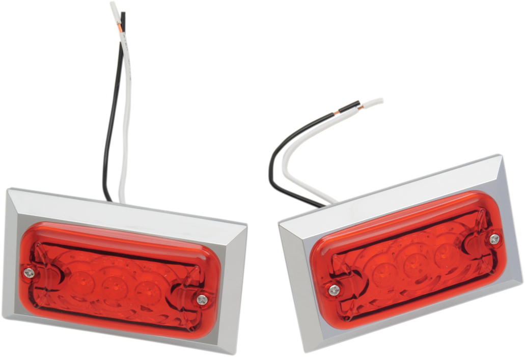 CHRIS PRODUCTS - MARKER LED DUAL RED 2PK