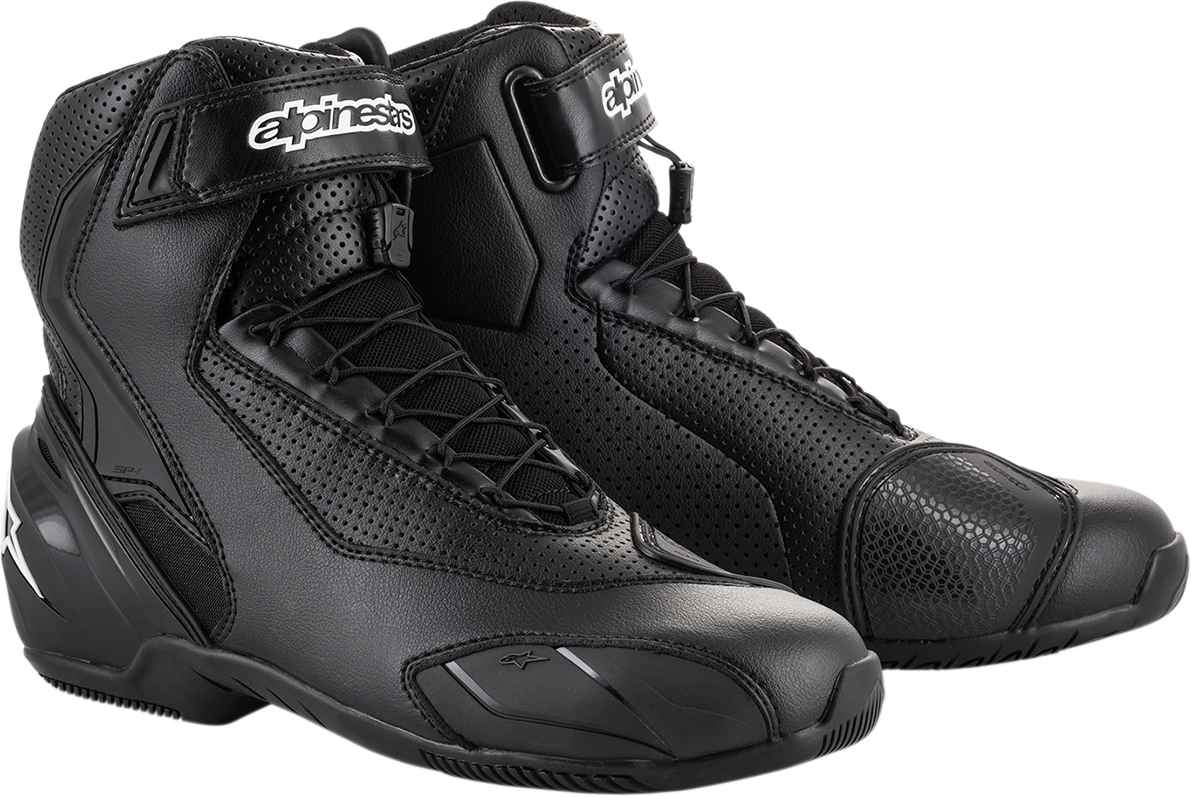 ALPINESTARS (ROAD) - SHOE SP-1V2 VNT BK/BK 48 - 8033637023953