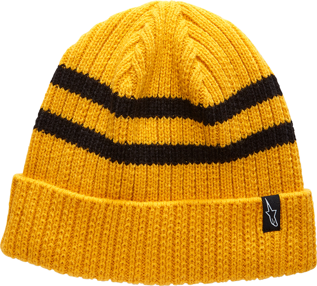 ALPINESTARS (CASUALS) - BEANIE ROLLER GOLD O/S - 8059175241871