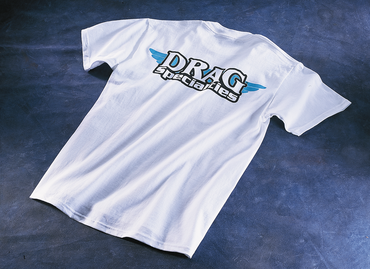 DRAG SPECIALTIES - XL WHITE DRAG T-SHIRT