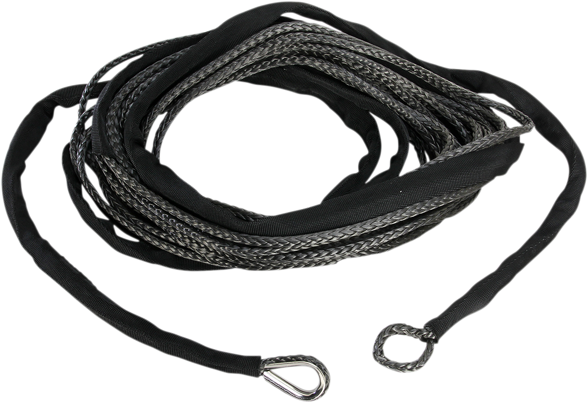 MOOSE UTILITY- SNOW - WINCH ROPE 1/4"X50' BLK