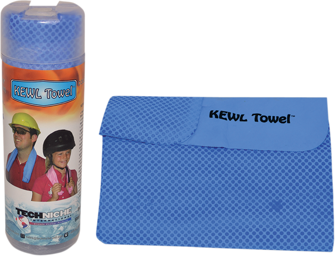 HYPER KEWL - KEWL TOWEL BLUE - 816230013990