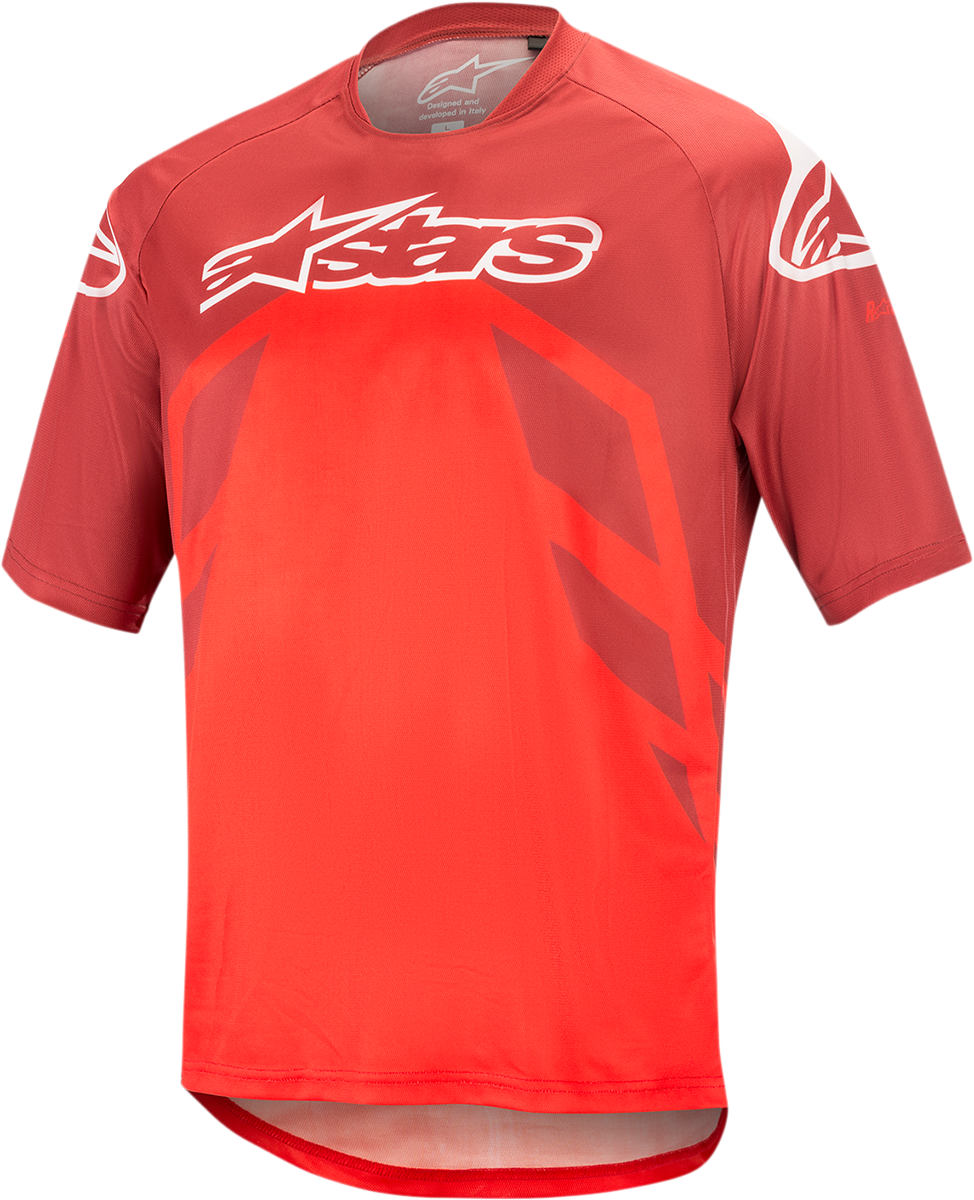 ALPINESTARS BICYCLE - JERSEY RACER V2 B/R/W 2X - 8033637949611