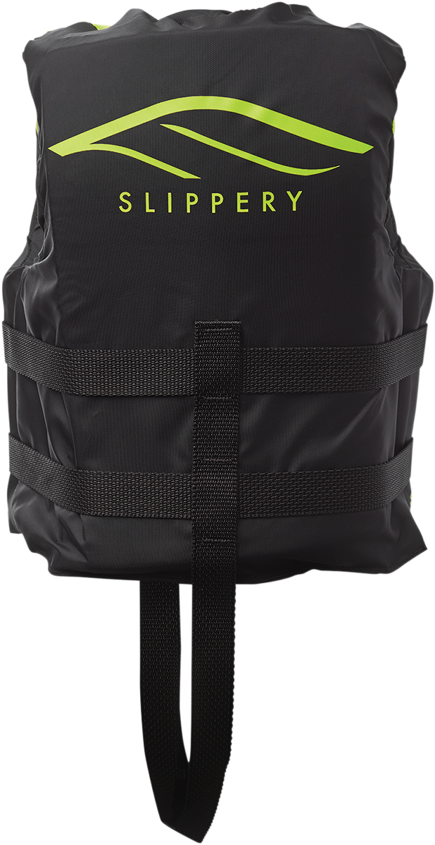 SLIPPERY - VEST HYDRO CHILD BK/YL