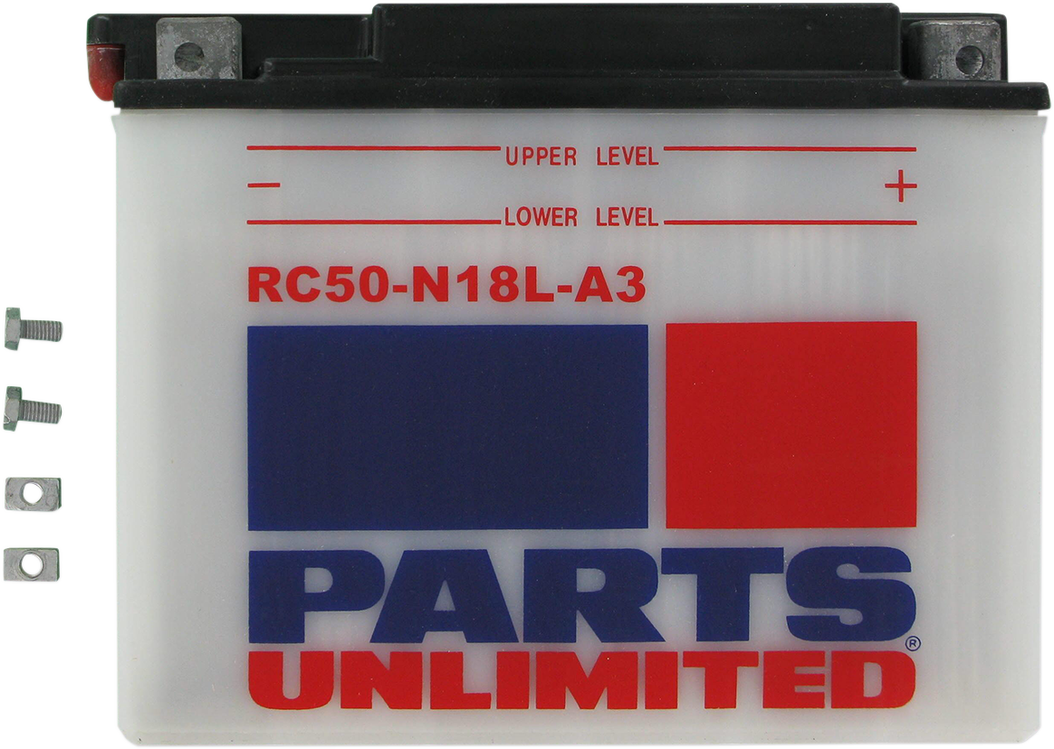 PARTS UNLIMITED BATTERIES - BATTERY RC50-N18L-A3