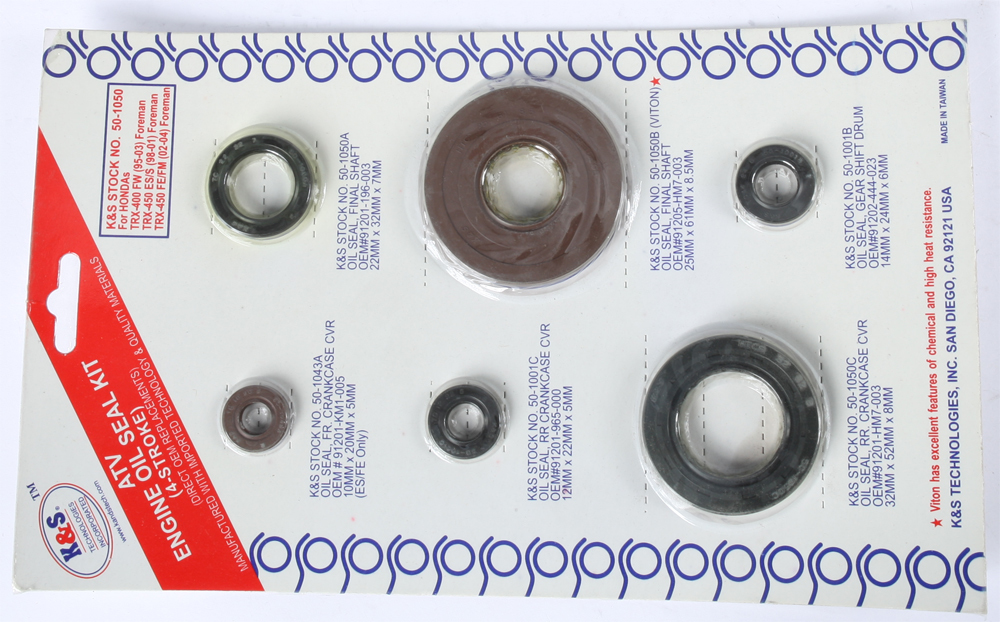 K&s - Engine Oil Seal Kit - 50-1050