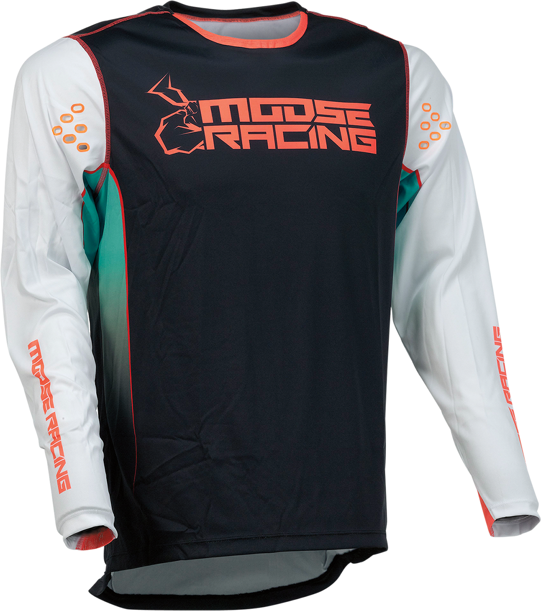 MOOSE RACING SOFT-GOODS - JERSEY AGROID TL/BK XL