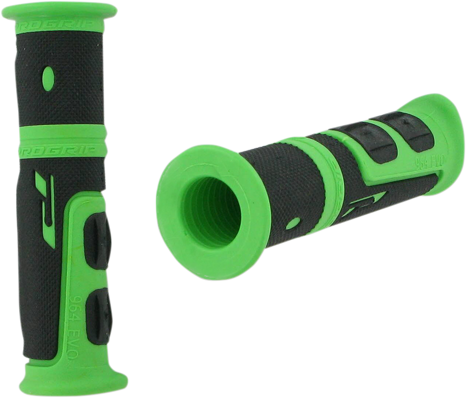 PRO GRIP - GRIPS PG964 GREEN/BLK - 801766073440