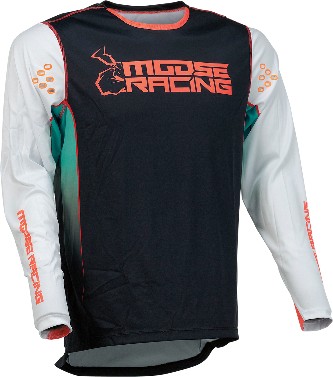 MOOSE RACING SOFT-GOODS - JERSEY AGROID TL/BK MD