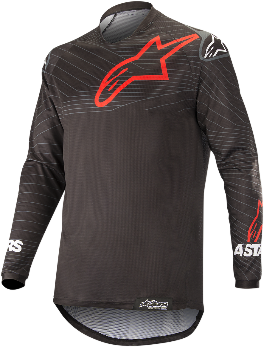 ALPINESTARS(MX) - JERSEY VENTURE-R BK/RD 2X - 8033637209869