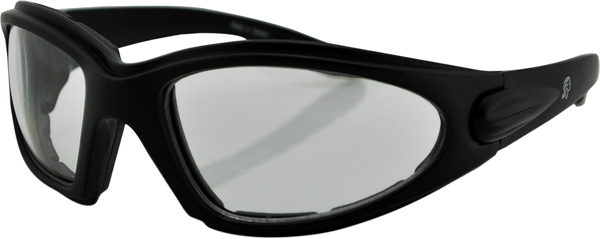 ZAN HEADGEAR - SUNGLASS TX BLACK CLEAR - 642608041513