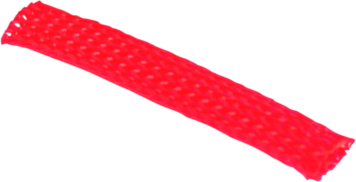 NAMZ - SLEEVING BRAIDED RED 10' - 810088715600