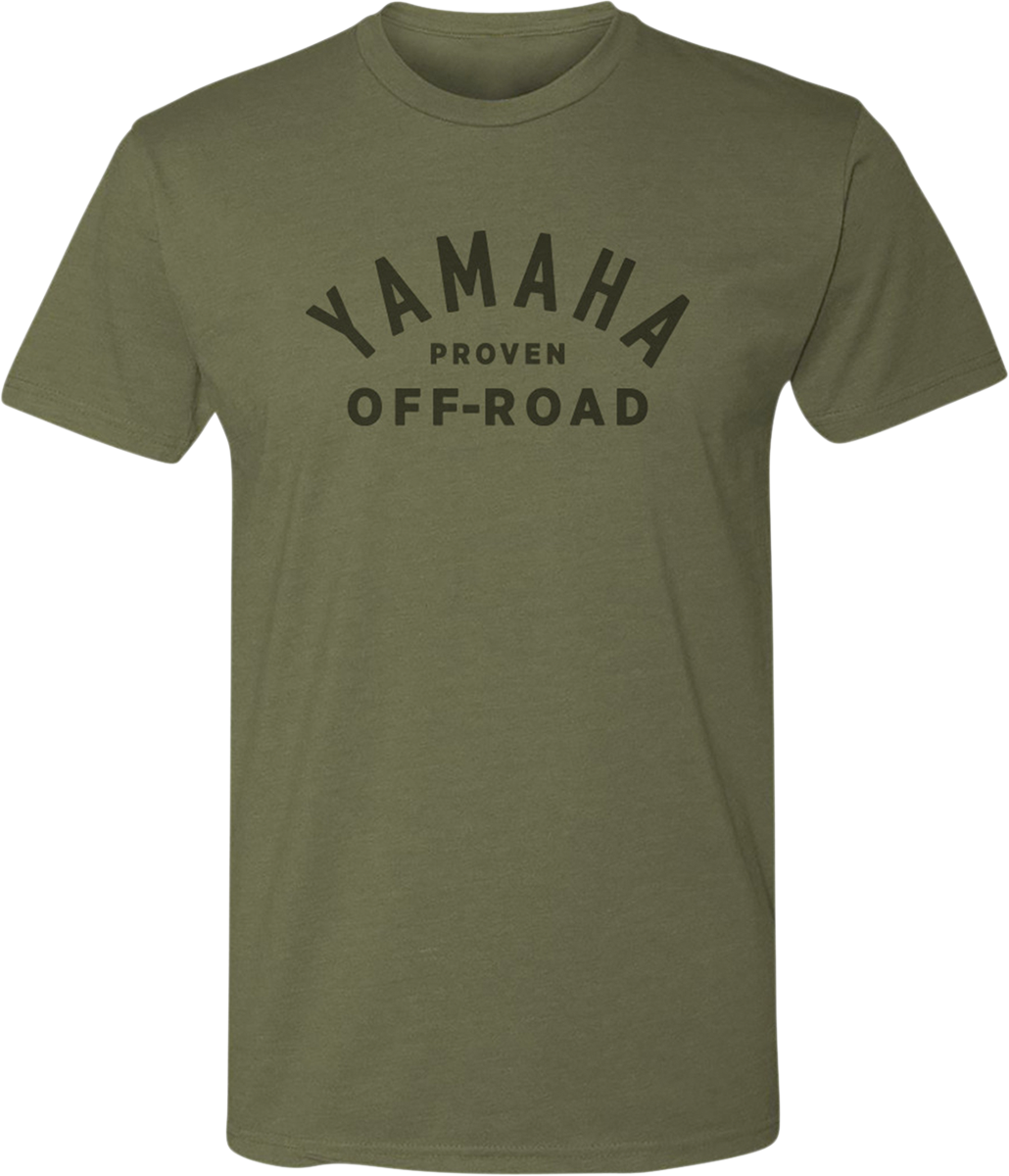 YAMAHA APPAREL - TEE YAMA PRVN OFFRD GN LG - 688099206505