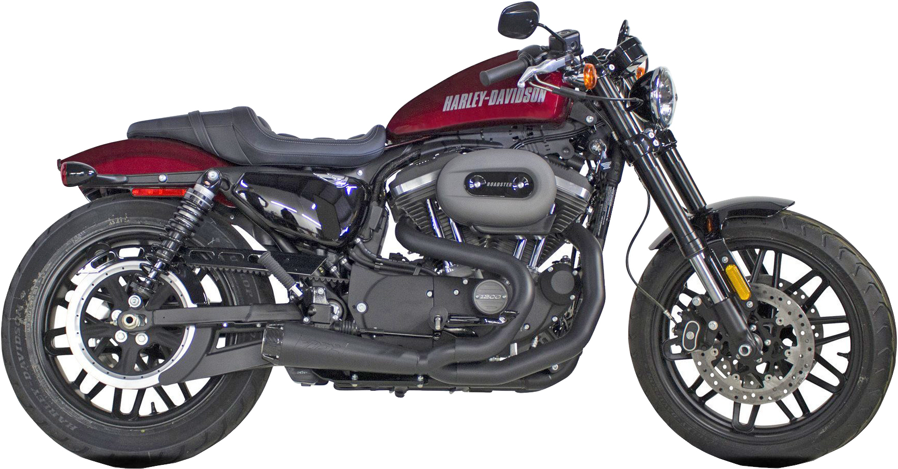 Tbr - Comp S 2in1 Exhaust Sportster Black W/cf End Cap