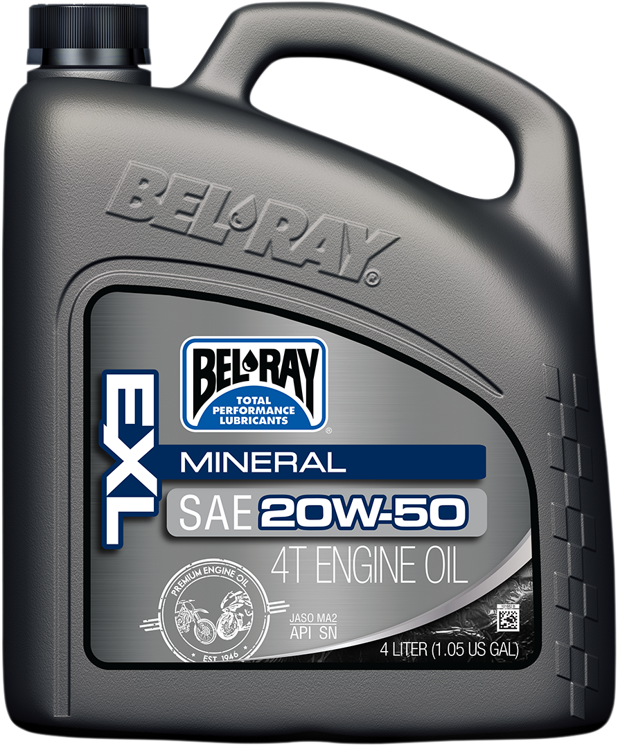 BEL-RAY - OIL EXL MINERAL 4T 20W-50 - 99100B4LW