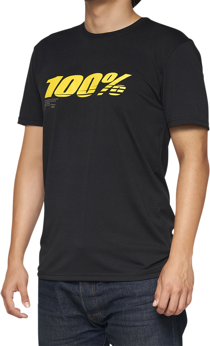 100% - TEE TECH SPEED BK LG - 841269180245