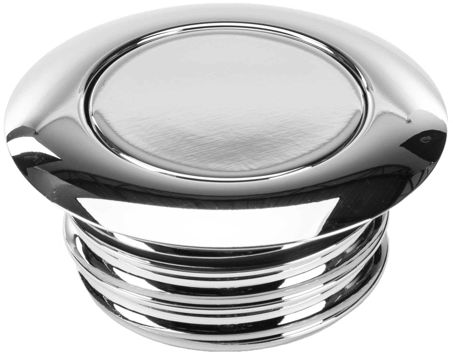 Harddrive - Pop-up Cap Vented Rh `96-17 Chrome