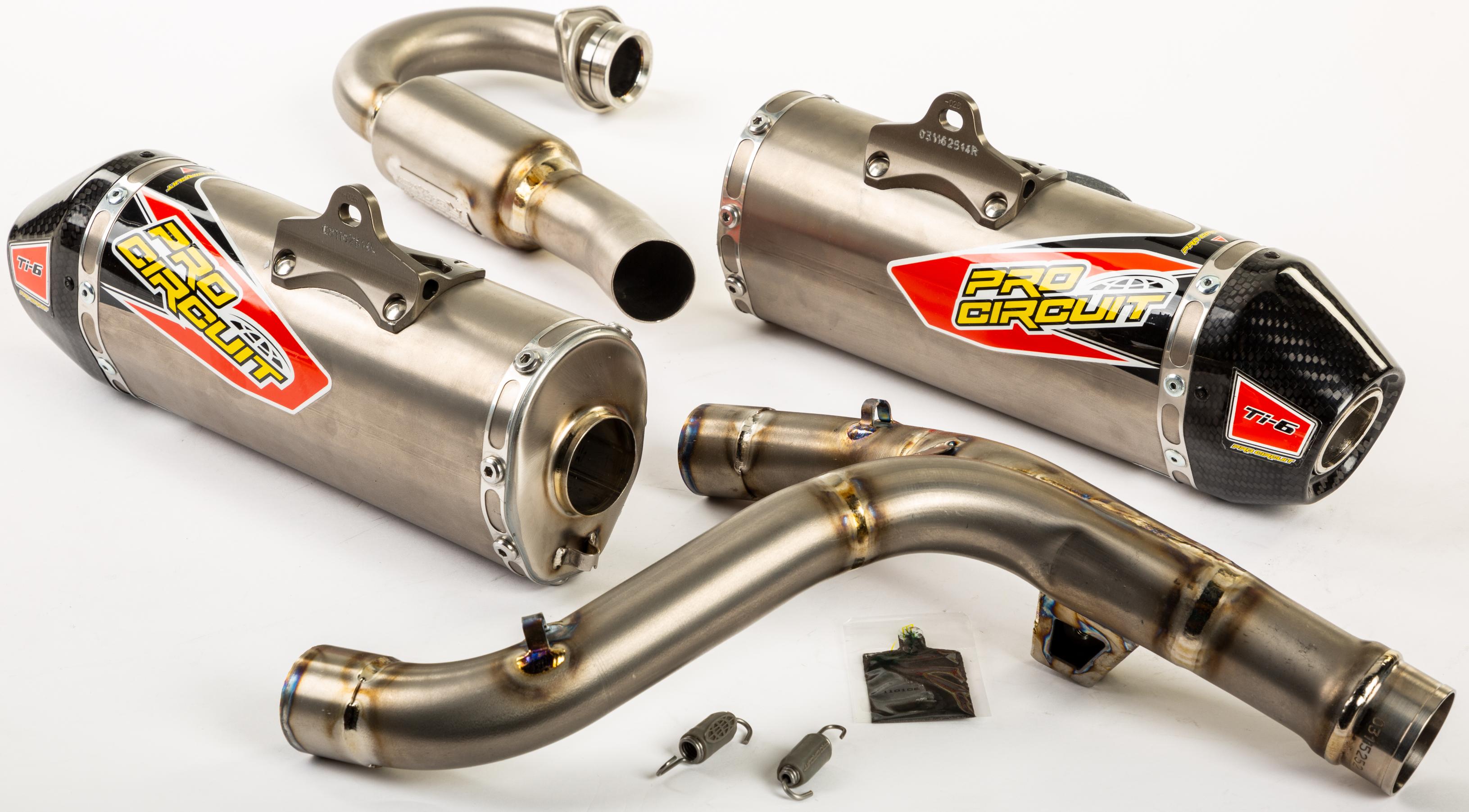 Pro Circuit - Ti-6 Titanium Dual Exhaust System - 0311625F2