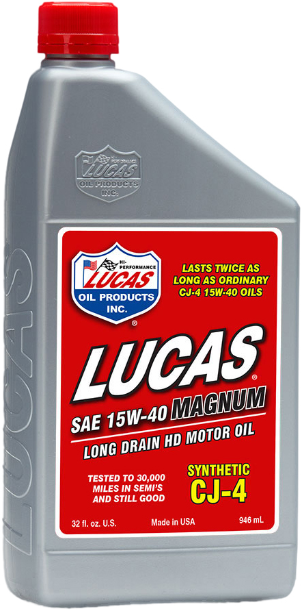 Lucas - Synthetic High Performance Oil 15w40 1qt - 10298