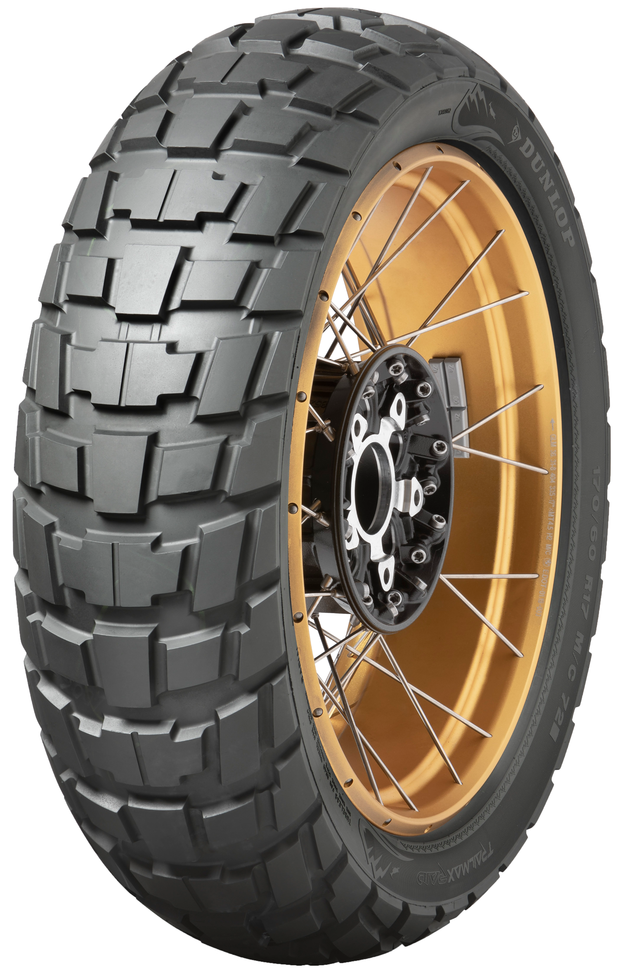 Dunlop - Tire Trailmax Raid Rear 130/80-17 65s Bias Tl