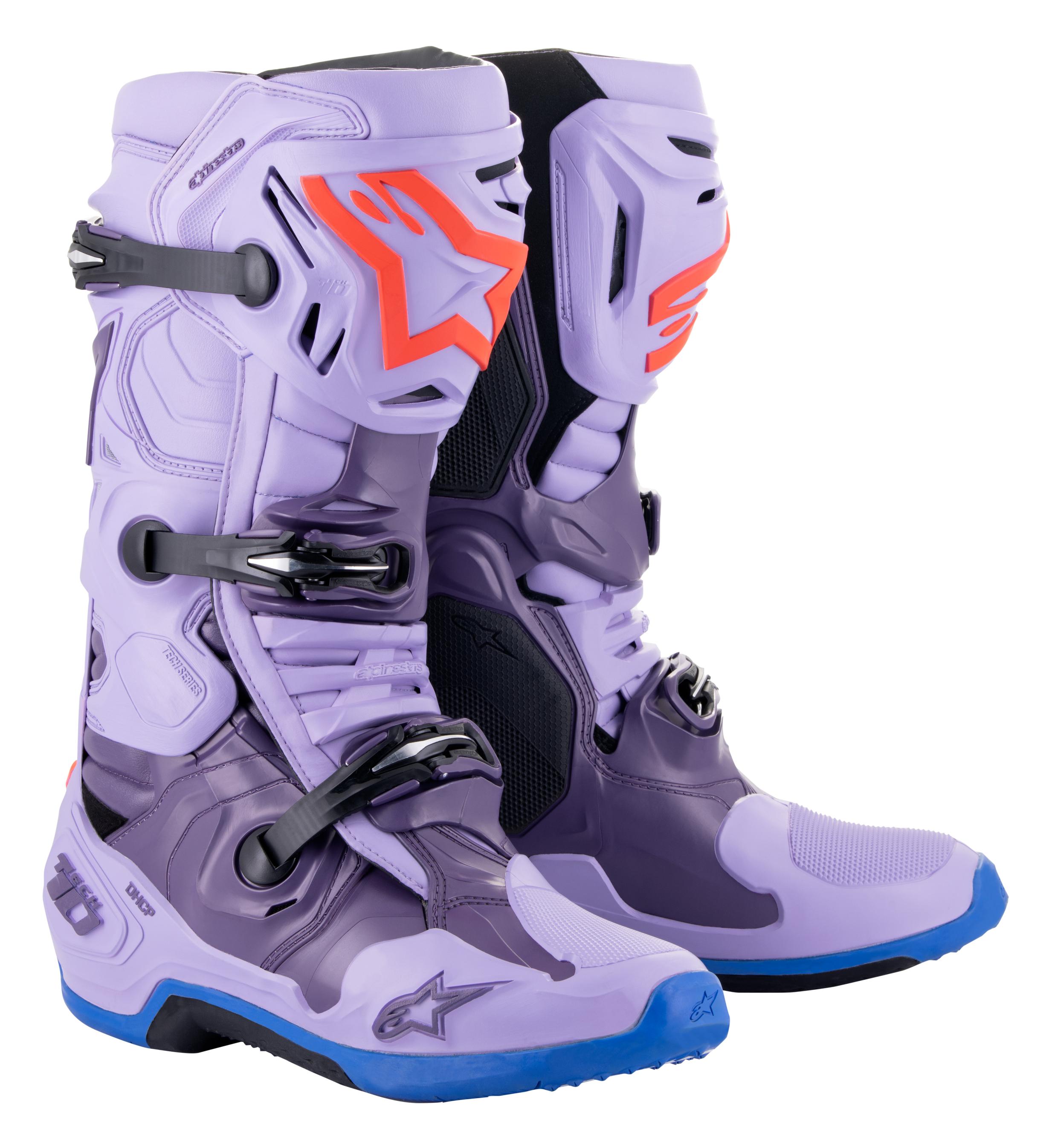 Alpinestars - Tech 10 Le Laser 23 Boots Violet/lavender 12