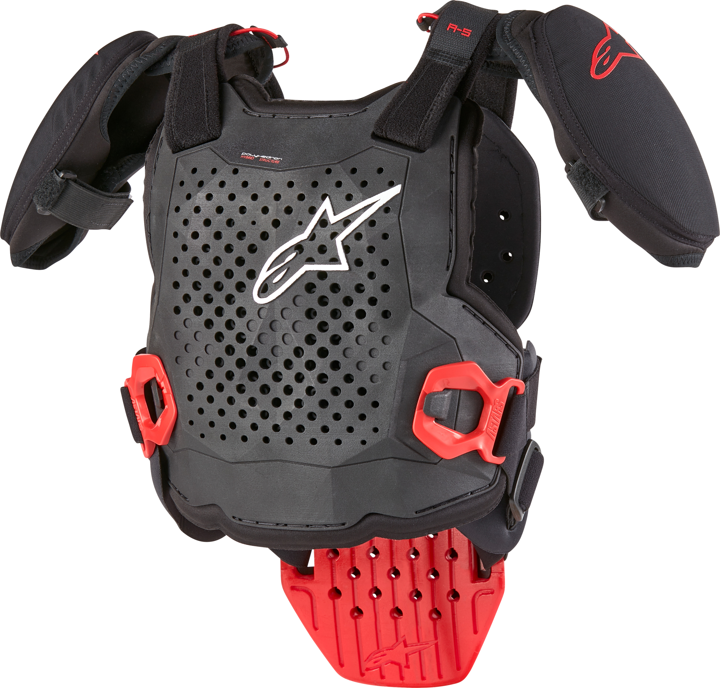 Alpinestars - A-5 S Youth Chest Protector Black/white/red Sm/md