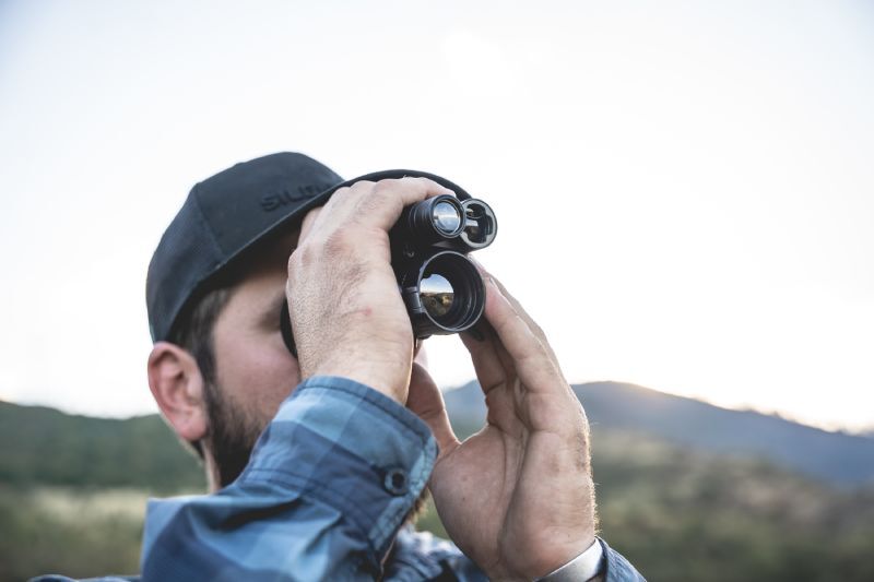 Hunter glassing with FT34(LRF) Front Clip-on Thermal Imaging Scope.