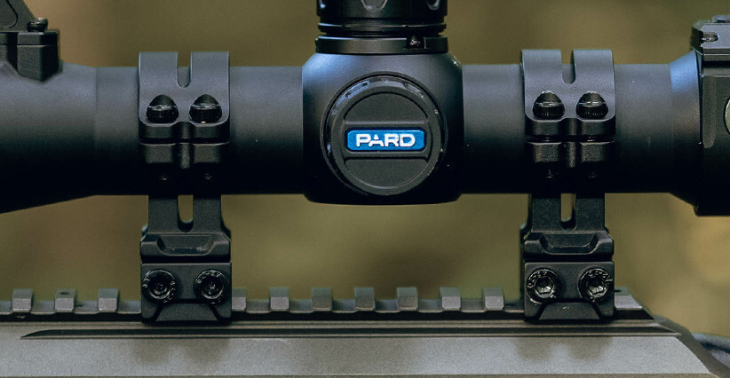 Tube scope mounting guide showing ring types height and installation steps