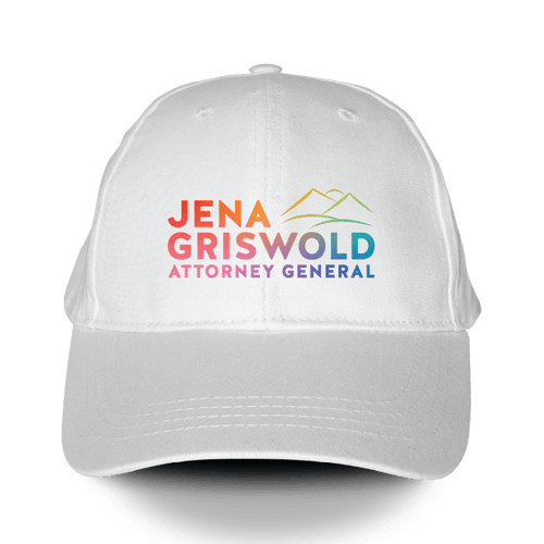 Jena Griswold - Pride (White Baseball Cap)