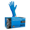 Skintx Textured Powder Free Nitrile Blue Gloves