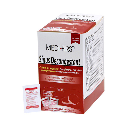 Non-Pseudo Sinus Decongestant 500x1