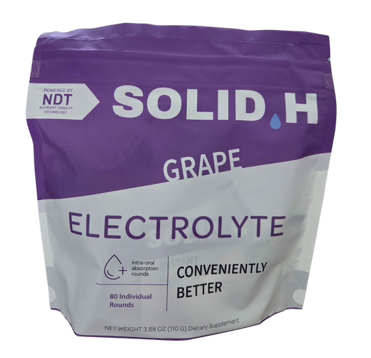 Medique SOLID.H® Electrolyte RoundsGrape 80 Ct