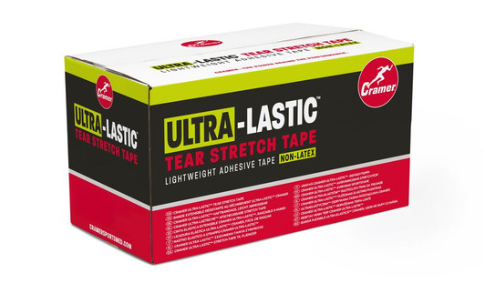 Cramer ULTRALASTIC Tear Stretch Tape, White, 3x7.5yds, 16/CS