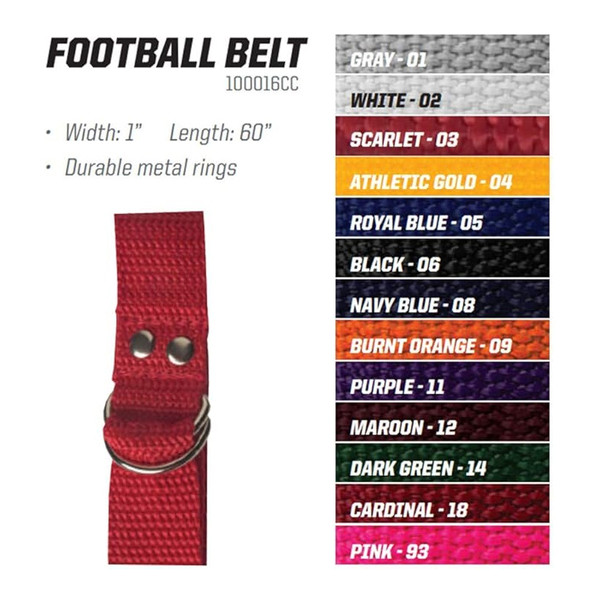 Adams Web Belts